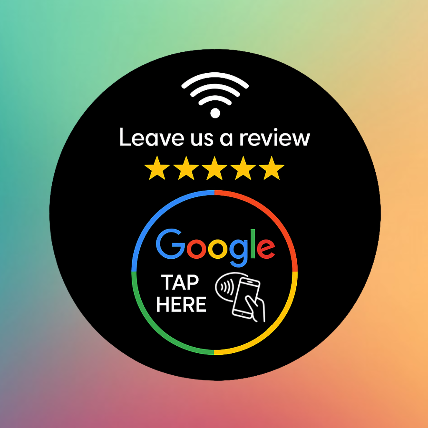 Google Review - Sticker