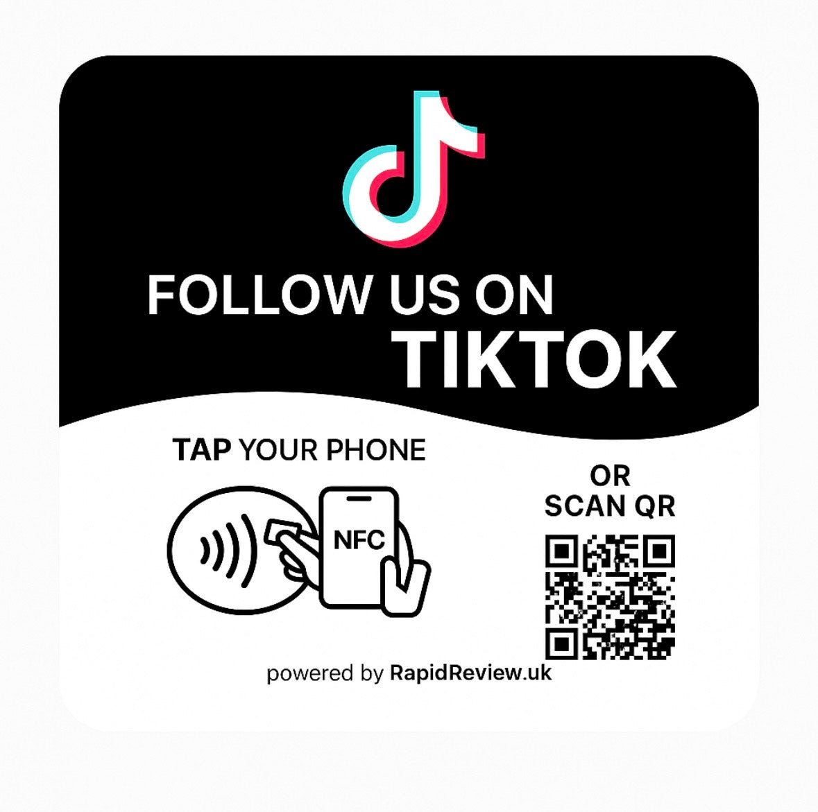 TikTok Followers - Plate