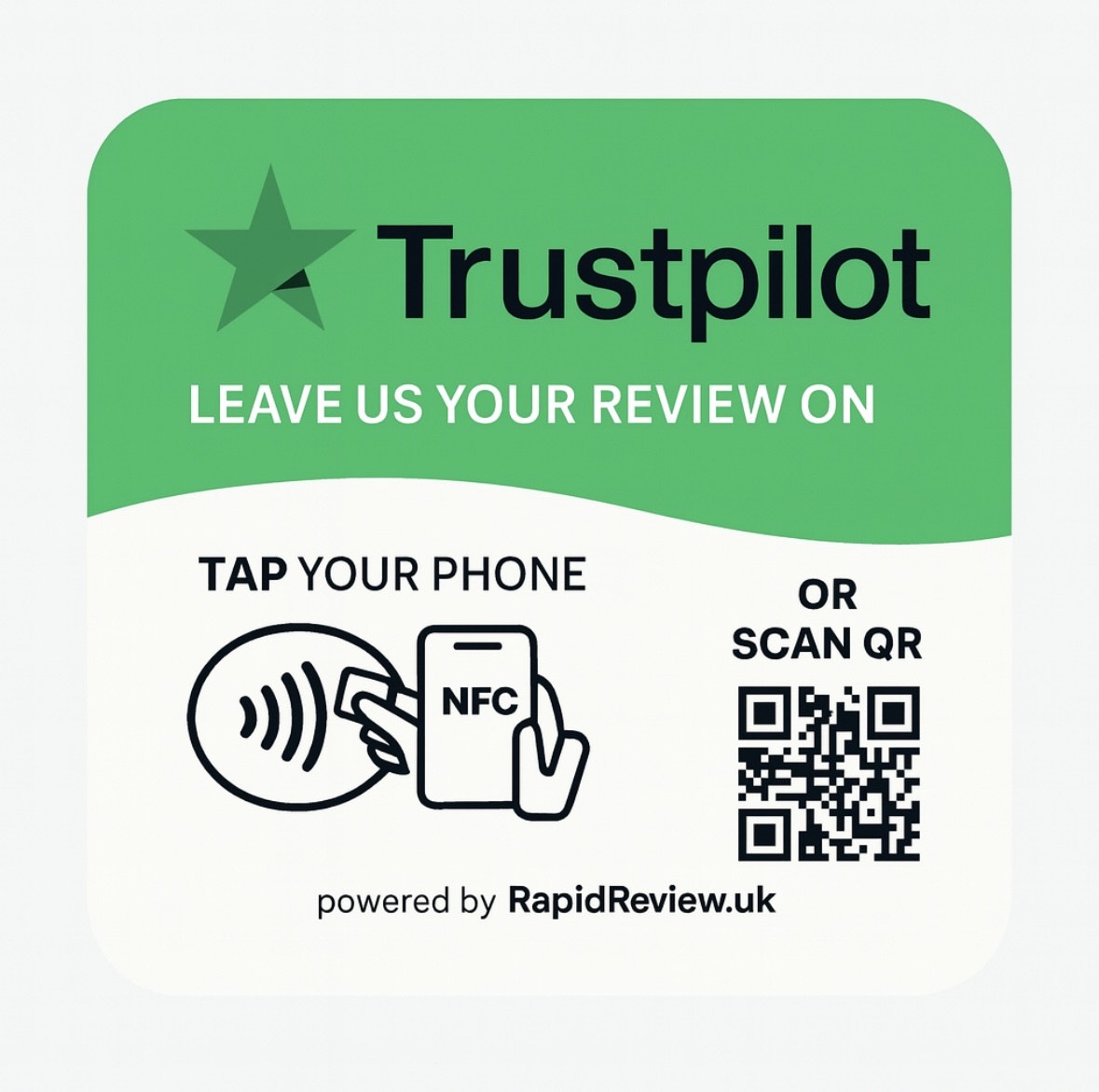 TrustPilot Review - Plate